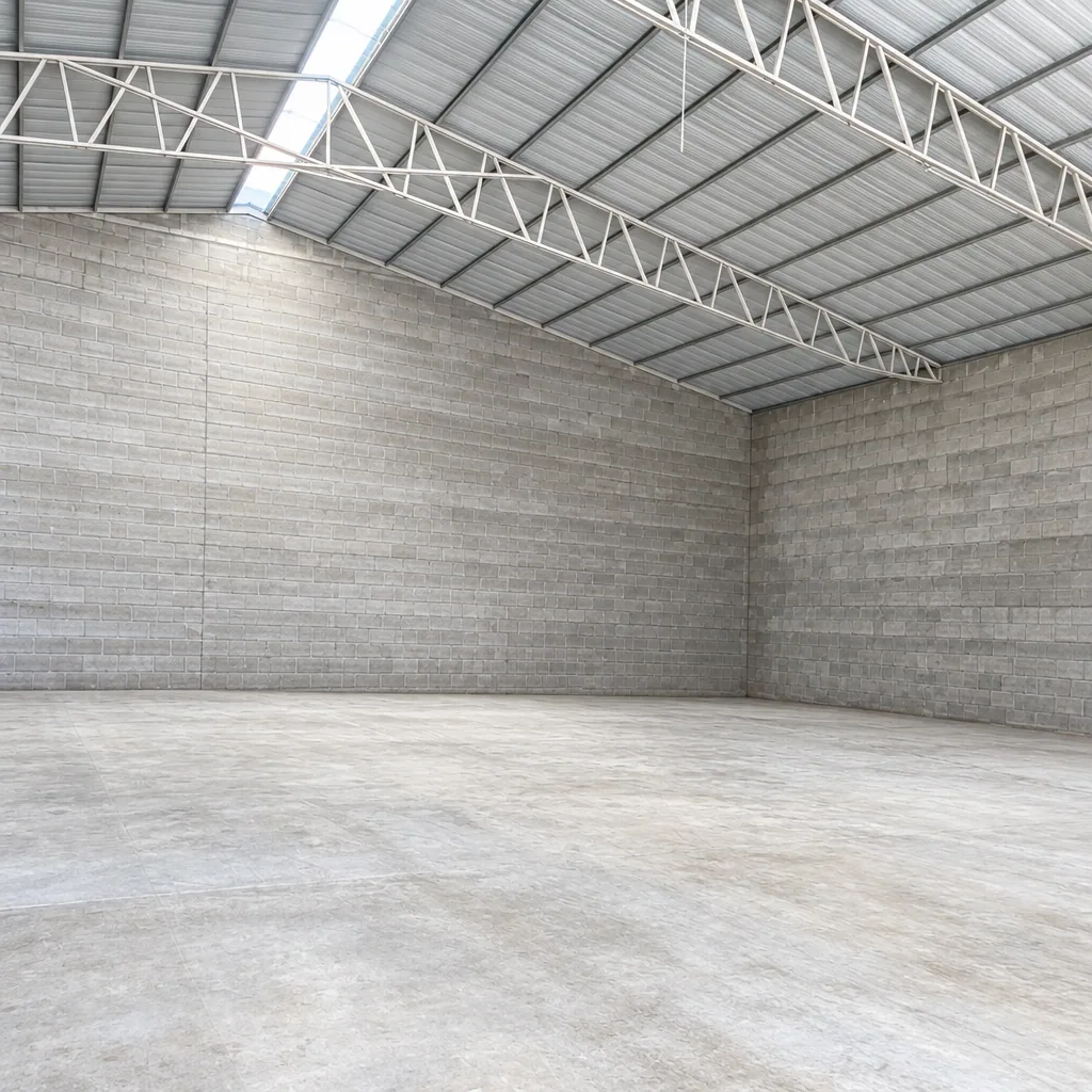 Bodega industrial con oficina y estacionamiento — foto 2